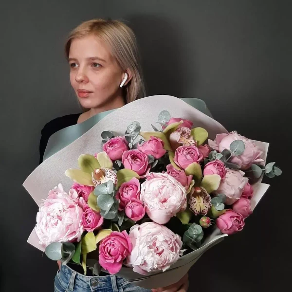 Букет "Розовый сад"
